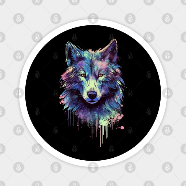 Wolf Is My Spirit Animal - Wolf Lovers Magnet by LetsGetInspired